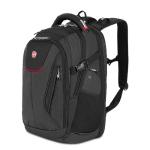 SwissGear Travel Tech Elite Laptop Backpack – Fits Laptops up to 16” – ScanSmart TSA-Friendly Backpack with USB Port, Shoe Compartment & Organizer Pockets – Black Dot