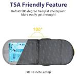 MATEIN 18.4 Inch TSA Approved Backpack, Extra Large 50 L Outdoor Carryon Backpack with Seperated Laptop Compartment, Work Travel Daypack with USB Charging Port, Creative Gifts for Men Women