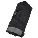 Travelers Club 32-Inch Collapsible Expandble Travel Rolling Duffel Bag, Black/Gray