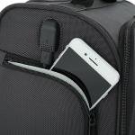 Wrangler 17" Underseat Spinner Carry-On Luggage, Charcoal