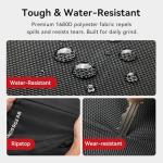 CROSSGEAR Large Travel Backpack Waterproof Laptop Bag Airline Approved Business Office Work Computer Casual Daypacks TSA Lock Anti-Theft Bookbag with USB Port Fit 17.3 inch Laptops for Men Women