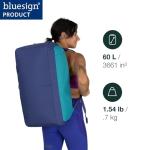 Osprey Daylite 45L Duffel Backpack - Convertible Everyday Duffel Bag for Gym, Commute, and Travel, Black