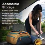 Osprey Daylite 45L Duffel Backpack - Convertible Everyday Duffel Bag for Gym, Commute, and Travel, Black