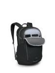 Osprey Axis Laptop Backpack - Sleek, Urban-Ready Everyday Pack with Laptop Sleeve, Dual Water Bottle Pockets, and Compression Straps - Ideal for College, Commutes, and Casual Travel, Black/Coal Grey