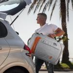 Vancropak Carry on Backpack, Extra Large 40L Airline Approved Travel Backpacks with 3 Packing Cubes for Women Men, Water Resistant Expandable Overnight Luggage Daypack Business Weekender Bag, Grey