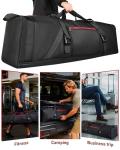 100L 40" Heavy Duty Large Duffle Bag, Easy-Carry Water-Resistant Sports Duffel with Reinforced Zipper, for Gym, Camping, Football Equipment Storage, Coach Team Travel Bag
