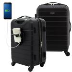 Wrangler 20" Smart Spinner Carry-On Luggage With Usb Charging Port