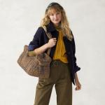 Vera Bradley Women's Featherweight Original Duffel Bag Travel, Lotus Montage Roasted Pecan, One Size