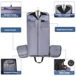 HILOMON Convertible Duffle Bags for Travel Carry On Suit Duffle Bags with Shoulder Strap 2 in 1 Hanging Garment Duffle Bag for Men Women