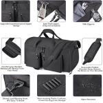 HILOMON Convertible Duffle Bags for Travel Carry On Suit Duffle Bags with Shoulder Strap 2 in 1 Hanging Garment Duffle Bag for Men Women