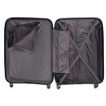 Kenneth Cole REACTION Out of Bounds Lightweight Hardshell 4-Wheel Spinner Luggage, Granite Blue, 28-Inch Checked