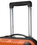 Rockland London Hardside Spinner Wheel Luggage, Orange, Carry-On 20-Inch