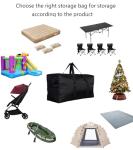 DoYiKe Extra Large Storage Bag with Zippers and Handles, Big Foldable Duffle Bag for Travel-56x27x15Inch