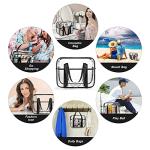 ONEGenug Clear Toiletry Bag Thick Transparent Cosmetic Bag Waterproof Makeup Artist Large Bag Diaper Case Luggage Organizer Storage Easy Clean Large