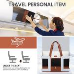 LOVEVOOK Weekender Bag, Large Travel Duffel Bag for Women with 2 Packing Cubes, Carry on Overnight Bag with Shoe Compartment, Mom Hospital Bags for Labor and Delivery