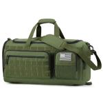 G4Free 3-in-1 Travel Duffle Bag for Men and Women, 50L Large Gym Sports Bags Tactical Military Duffle Backpack with Shoes Compartment and Wet Pocket (Green)