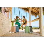 American Tourister Stratum 3.0 Carry-On Spinner, Airline Approved, Durable Hardside Luggage, Expands 1.5", RightHeight™ Adjustable Handle, Pink Blush