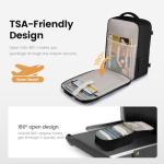 LOVEVOOK 50L Travel Backpack for Men, Airline Approved Carry On Luggage with 3 Packing Cubes, TSA Overnight Bags, Waterproof Personal Item Bag, Weekender Essentials Backpacks fits 18" Laptop