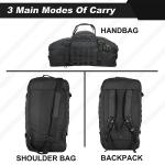 3 In 1 Tactical 85L Military Backpack Travel Duffle Bag for Weekender Gym Workout Deployment