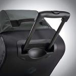 Samsonite Andante 2 Wheeled Duffel Bag – 22-Inch Durable Rolling Luggage with Inline Skate Wheels, Push-Button Handle & Spacious Compartments – Travel-Friendly and Lightweight - Moss Green/Black