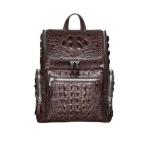 madun Import  crocodile skin  Backpack  Men crocodile backpack  male  high-capacity  business  leisure time  Travell