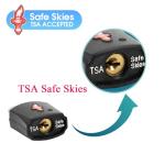 iGurutr TSA Approved Locks (3-Pack) - Luggage Lock TSA Approved for Suitcases, Gym Lockers & School Backpacks | Ultra-Slim 1.5” ABS Travel Lock | Anti-Theft Secure