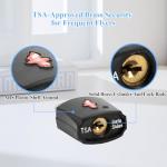 iGurutr TSA Approved Locks (3-Pack) - Luggage Lock TSA Approved for Suitcases, Gym Lockers & School Backpacks | Ultra-Slim 1.5” ABS Travel Lock | Anti-Theft Secure