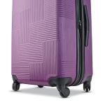 American Tourister Stratum XLT Expandable Hardside Luggage with Spinner Wheels, Power Plum, Carry-On 21-Inch