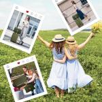 Joyway 20in Carry On Luggage with Cup Holder and USB Port, 25% Expandable Capacity, Smart Suitcase with Anti Slip Wheels and Handbag, Perfect for Men and Women 3 Piece Set DarkGreen