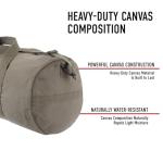 Rothco Canvas Shoulder Duffle Bag Duffel Gym Bag for Men Women Sports Duffel Bag, Navy Blue, 19 Inches