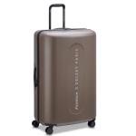 florence by mills Catch Flights Hardside Expandable Luggage with Spinner Wheels, Chestnut, Checked-Large 29 Inch