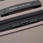 florence by mills Catch Flights Hardside Expandable Luggage with Spinner Wheels, Chestnut, Checked-Large 29 Inch