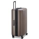 florence by mills Catch Flights Hardside Expandable Luggage with Spinner Wheels, Chestnut, Checked-Large 29 Inch