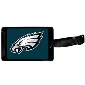 Siskiyou NFL Philadelphia Eagles Luggage Tag, 3.25" x 1 Count, Black