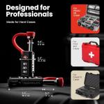 NANUK TSA Approved Lock – Durable, Secure Travel Case Lock with Cut-Resistant Steel Shackle & Rustproof