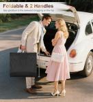 MISSLO 65" Long Garment Bags for Travel for Women Waterproof Dress Bags for Gowns 4" Gusseted Dress Protector Bag for Closet Storage Clothing Covers for Hanging Clothes Wedding Dresses Storage