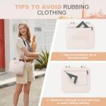 Maelstrom Travel Backpack for Women Men,35L Laptop Backpack Fits 17-Inch Laptop,Carry On Backpack for Airplanes with Crossbody Bag&Shoe Compartment&Toiletry Bag (Beige, Large)