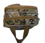 Karriage-Mate Cotton Canvas Crossbody Tour Bag. Route 66-Theme