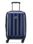 DELSEY PARIS Helium Aero Hardside Expandable Luggage with Spinner Wheels, Blue Cobalt, Carry-On 19 Inch