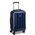 DELSEY PARIS Helium Aero Hardside Expandable Luggage with Spinner Wheels, Blue Cobalt, Carry-On 19 Inch