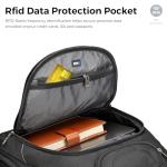 Swissdigital Design TSA Business Laptop Backpack For Men,Travel Backpack With USB Charging Port,College Tech Backpacks With RFID Pockets Presents For Men Fits 15.6 Inch Computer | TERABYTE