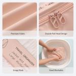 7PCS Packing Cubes for Suitcases Travel Accessories and Essentials Space-Saving Luggage Organizers Light Packing Cubes for Family (Pink)