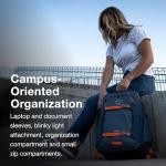 Osprey Proxima 30L Campus Laptop Backpack - Organized Everyday Pack with Tech Storage, Water Bottle Pockets, and Comfortable Carry - Perfect for School, Commute, and Travel, Firestarter Orange