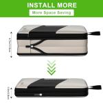 Compression Packing Cubes for Suitcases, UNTIFUL 6 Set Travel Organizer Cubes for Travel Essentials