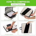 Compression Packing Cubes for Suitcases, UNTIFUL 6 Set Travel Organizer Cubes for Travel Essentials