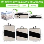Compression Packing Cubes for Suitcases, UNTIFUL 6 Set Travel Organizer Cubes for Travel Essentials