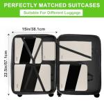 Compression Packing Cubes for Suitcases, UNTIFUL 6 Set Travel Organizer Cubes for Travel Essentials