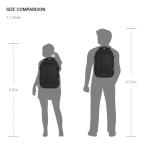 SwissGear Travel Tech Pro Laptop Backpack – Fits Laptops up to 16” – ScanSmart TSA-Friendly Backpack with Multiple Organizer Pockets – Black