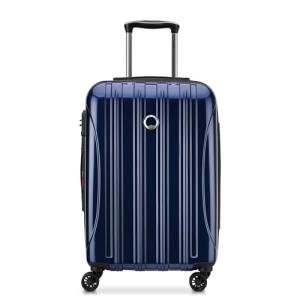 DELSEY PARIS Helium Aero Hardside Expandable Luggage with Spinner Wheels, Blue Cobalt, Carry-On 21 Inch