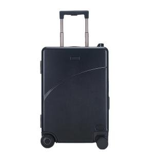 Stylish smart cycling trolley automatically follows travelers durable remote control carry-on luggage
